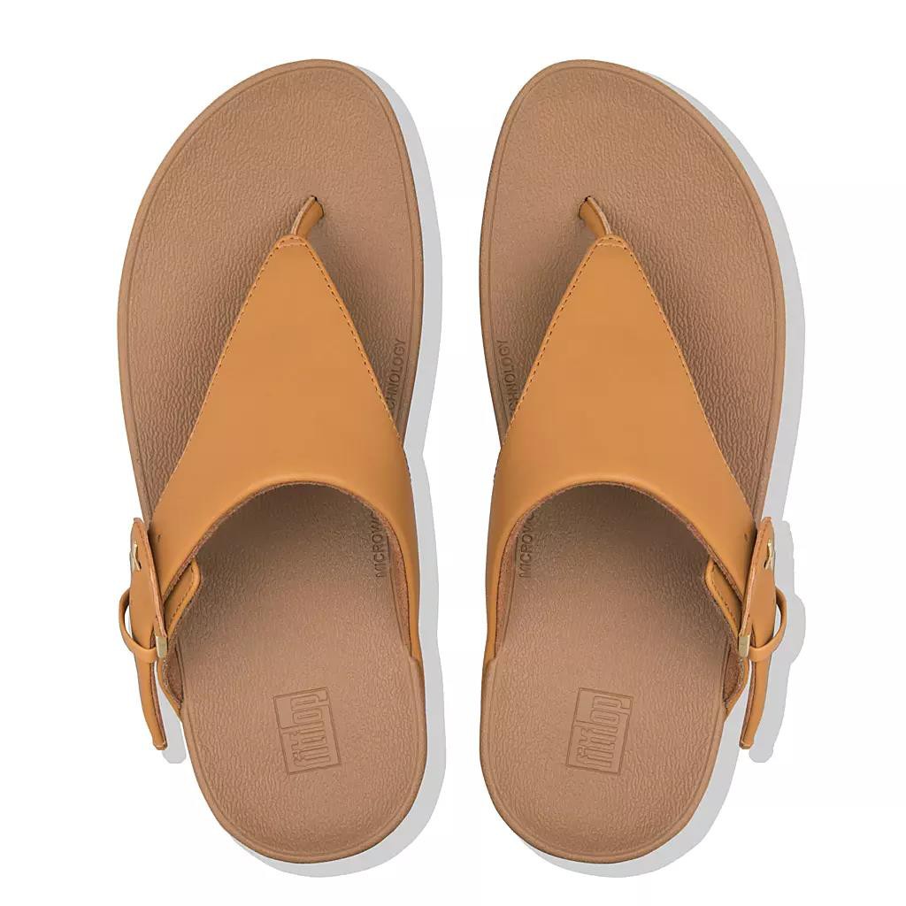 FITFLOP Dép xỏ ngón đế bằng chất liệu da cao cấp thời trang dành cho nữ