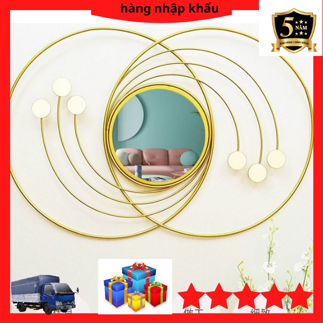 [ HÀNG NHẬP KHẨU ] Gương Trang Trí Nghệ Thuật Decor Cao Cấp MS 117 ( Kích Thước 85*60cm)