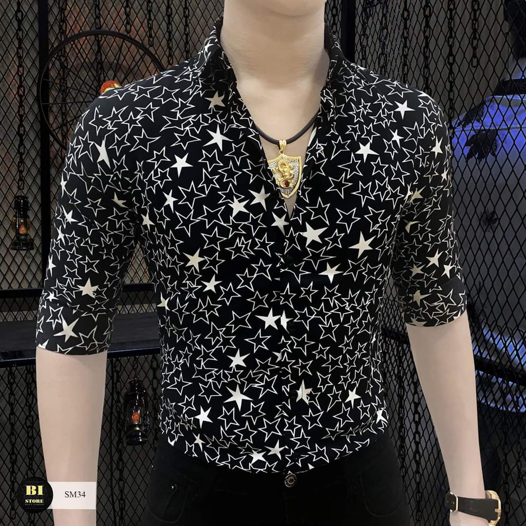 [SIÊU PHẨM]💥Áo sơ mi nam dài tay ❤️FREESHIP❤️ áo sơ mi kiểu hàn quốc họa tiết đẹp chất lụa thời trang cao cấp | BigBuy360 - bigbuy360.vn