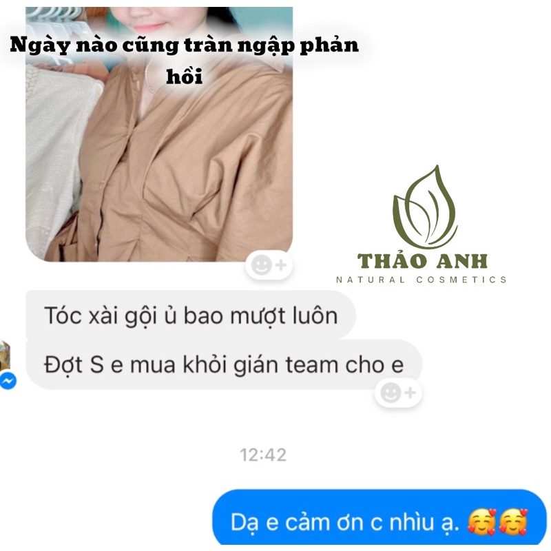 DẦU Ủ/ XẢ TÓC BƯỞI DỪA NHA ĐAM - THẢO ANH