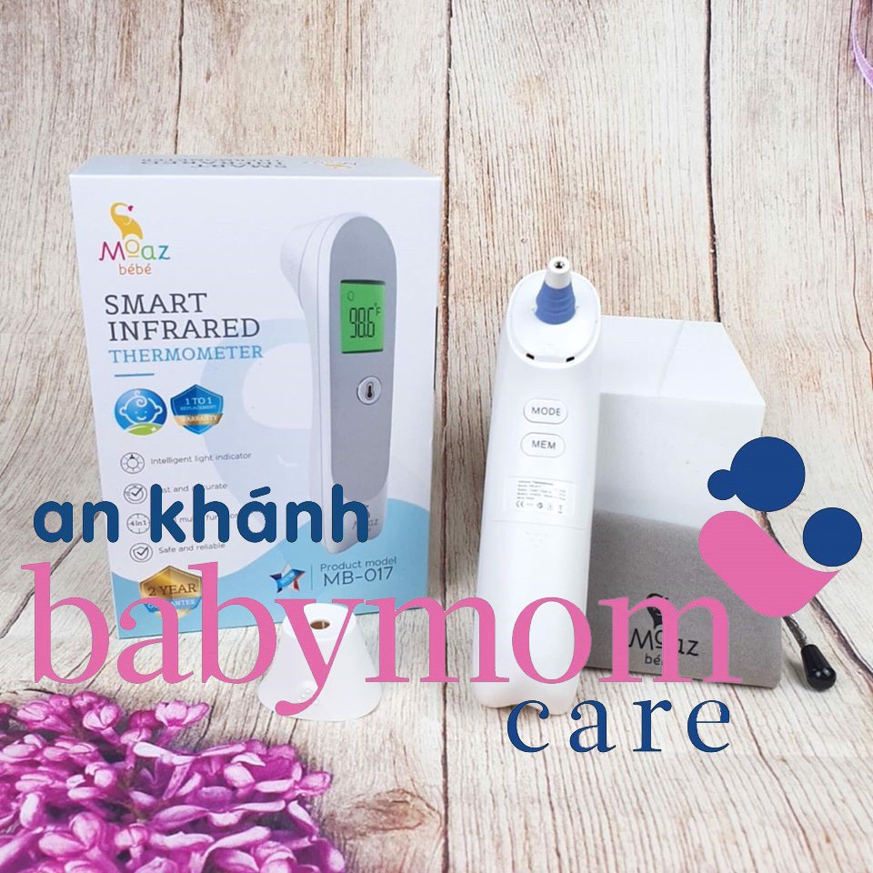 Nhiệt kế hồng ngoại Moaz bebe MB017