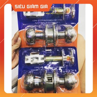 Ổ khoá việt tiệp tay nắm tròn04206