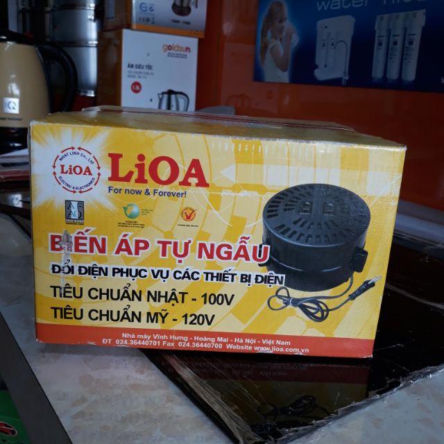 Biến áp đổi nguồn Lioa 1000VA