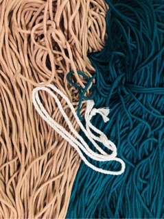 Dây macrame màu loại dệt
