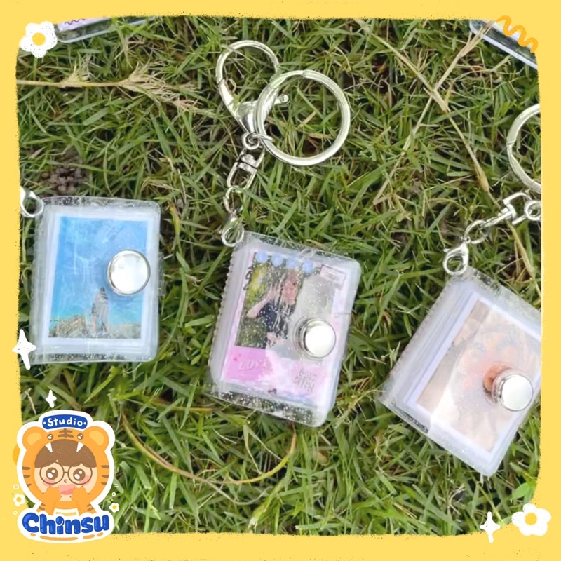 Móc Khoá Album mini tặng in 16 ảnh