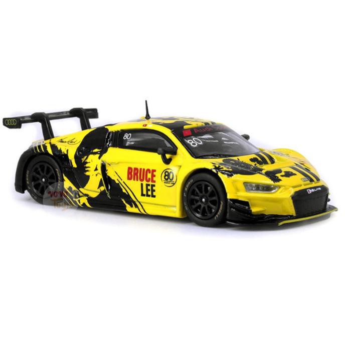 Mô Hình Xe Audi R8 Lms Bruce Lee 80th Sku 960 Cao Cấp Tỉ Lệ 1 / 64