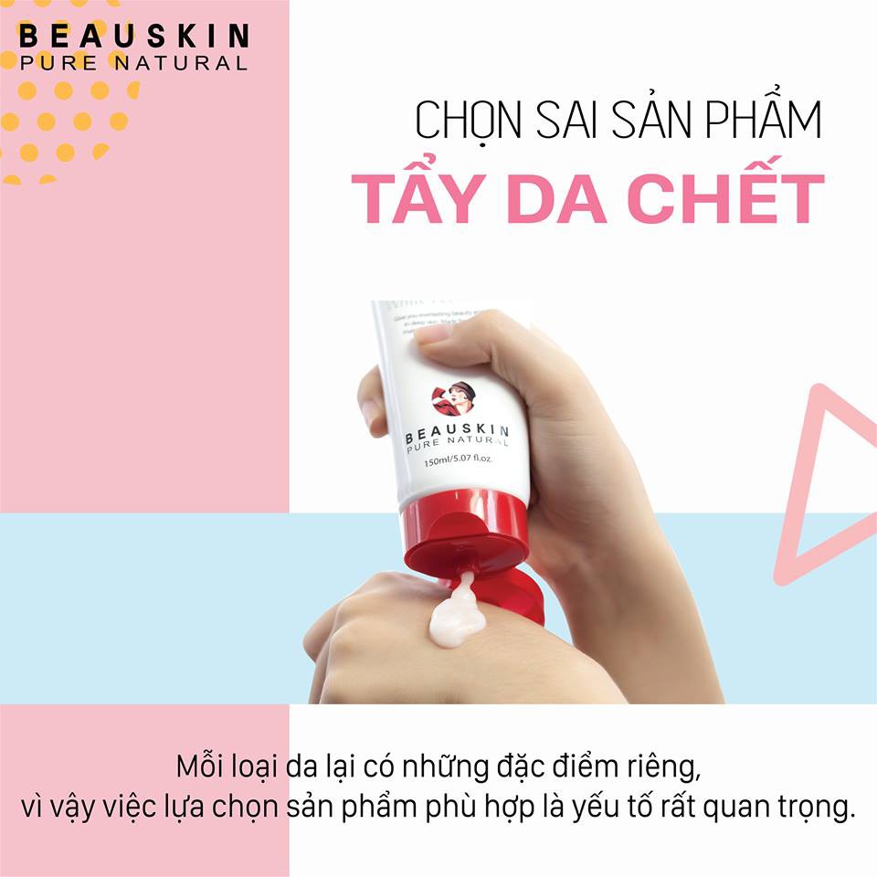 TẨY DA CHẾT SẠCH MỤN CÁM - DA SÁNG MỊN SAU 4 LẦN SỬ DỤNG- BEAUSKIN APPLE WHITE PEELING GEl- 150ml