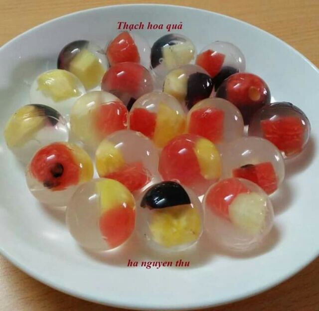 Combo 12 gói Bột rau câu dẻo jelly Hoàng Yến- hải phòng (  hộp 12 gói/ hộp )