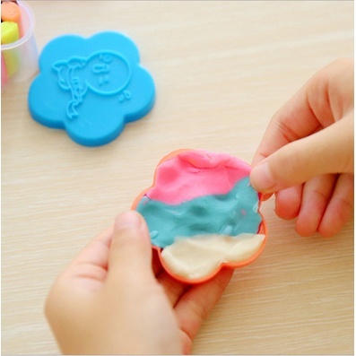 Hộp 12 Thanh Màu Đất Sét Nặn Mini Cho Bé