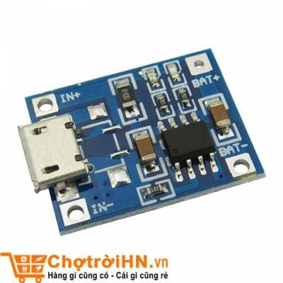 [Tp.HCM] Module Sạc Pin TP4056 1A MicroUSB V1 Tiện Dụng