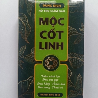 Tinh dầu Mộc Cốt Linh, xoa bóp giảm đau vai gáy, đau xương khớp, đau lưng, thoái hóa, thoát vị và thần kinh tọa