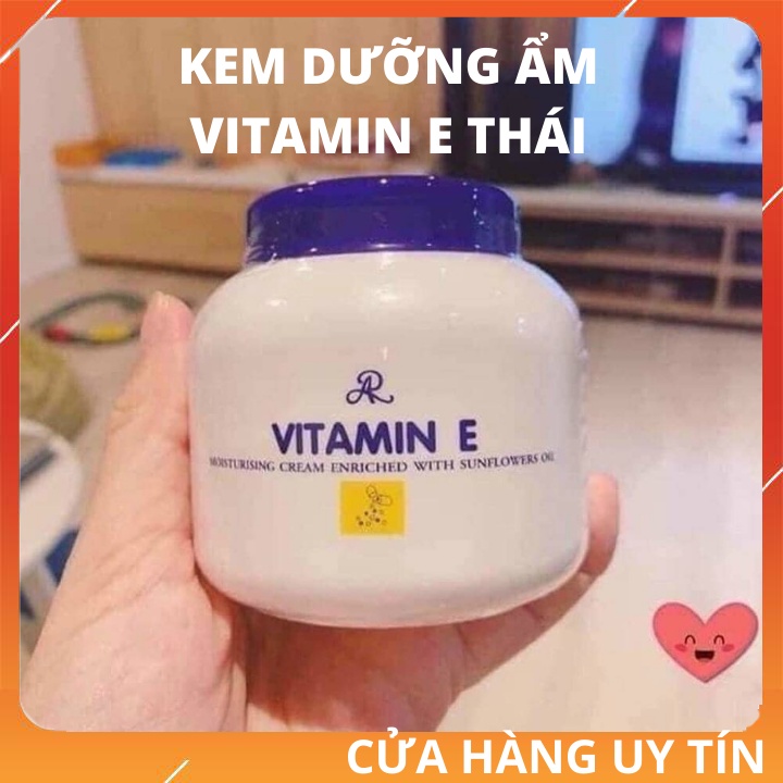Kem dưỡng ẩm cho da mềm mịn Aron vitamin E Thái 200g thích hợp cho da thường da khô nứt nẻ bong tróc da nhạy cảm | BigBuy360 - bigbuy360.vn