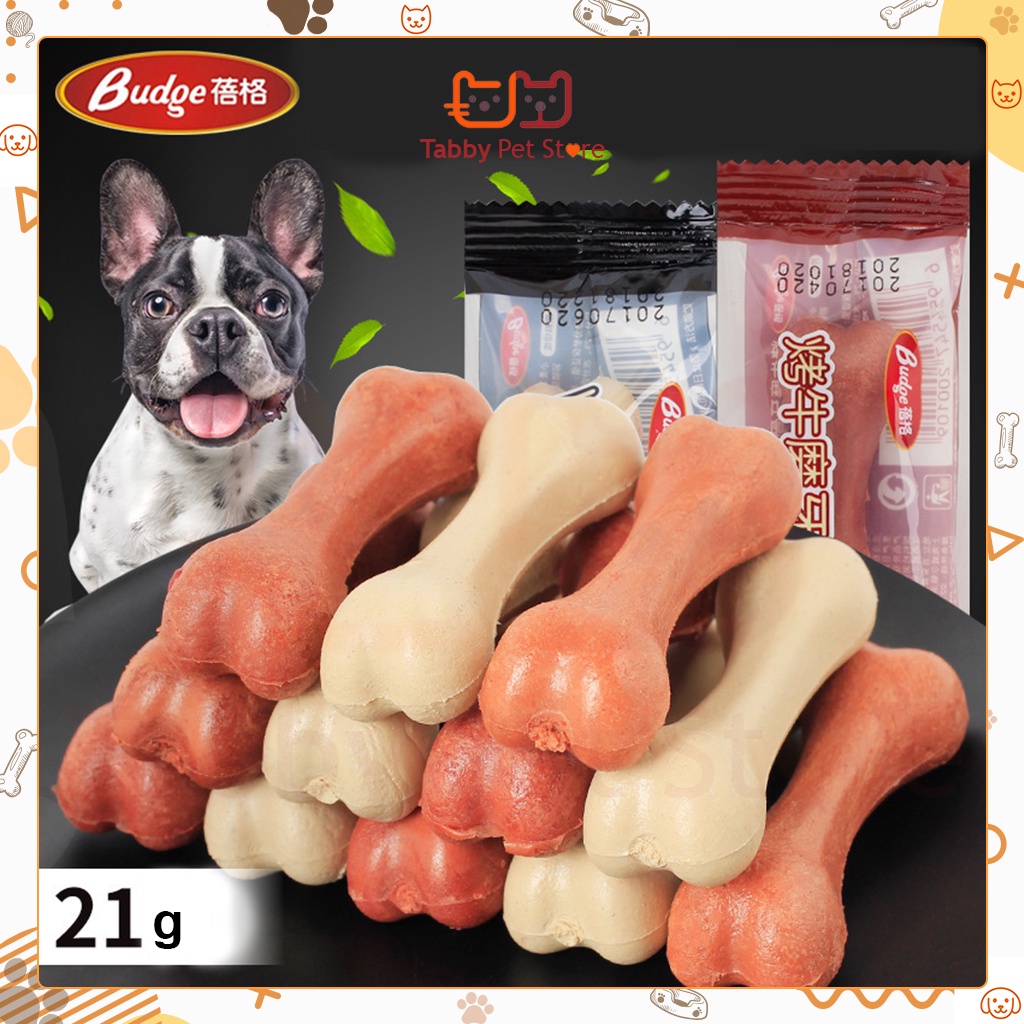 Xương gặm sạch răng cho chó thú cưng Budge chính hãng Tabby Pet Srore