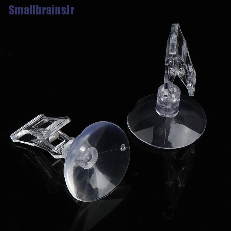 1 Kẹp Hít Chân Không Bằng Nhựa Trong Suốt