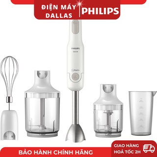 Máy Xay Sinh Tố Cầm Tay Philips HR2537 - Model 2020 - Hàng Chính Hãng - Bảo Hành 2 Năm Toàn Quốc
