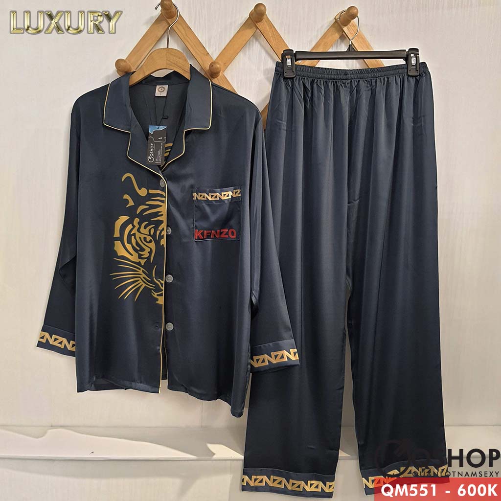 Bộ đồ pijama luxury cao cấp QSHOP QM550 - QM551
