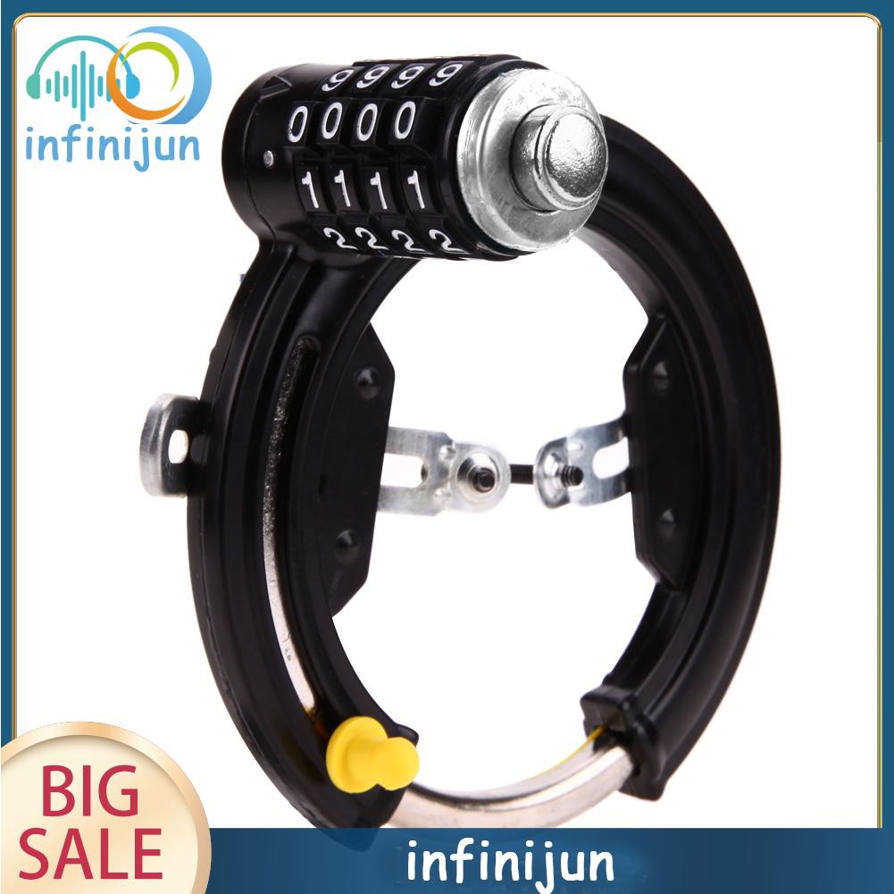 Ổ Khóa Xe Đạp Mật Mã 4 Chữ Số