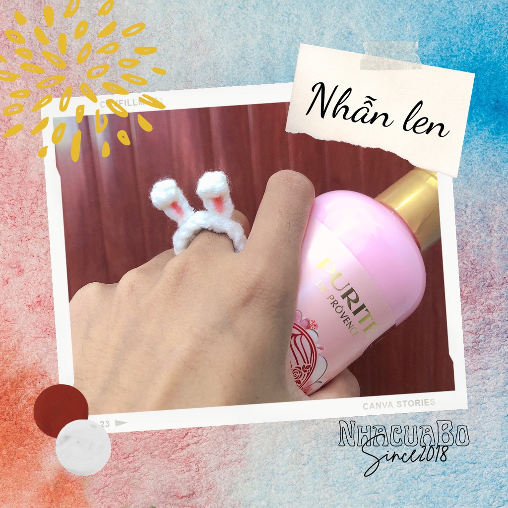 Nhẫn Len Handmade - Nhacuabo_since2018