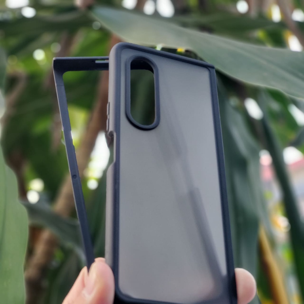 ỐP LƯNG X&amp;M NHÁM CHỐNG VÂN CHO SAMSUNG Z FOLD 3