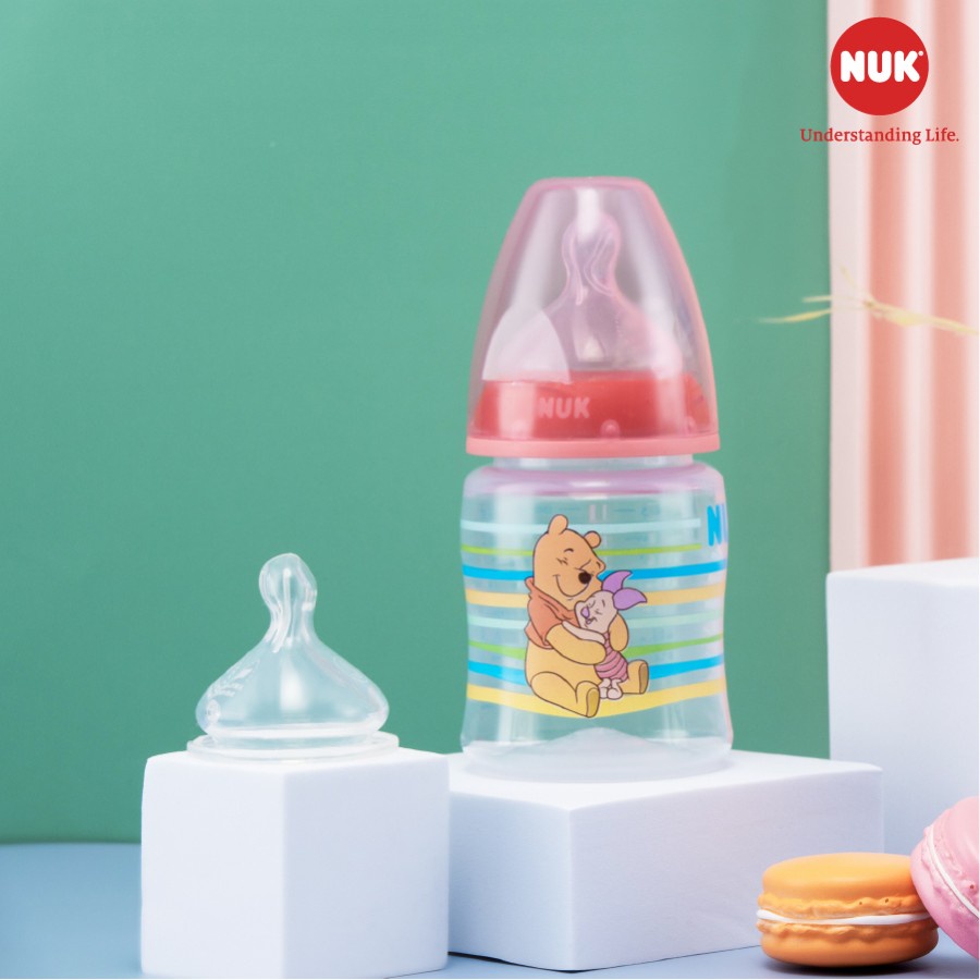 Bộ 2 Núm Ti NUK Premium Choice+ Silicone cho bé