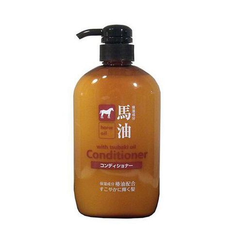 Bộ dầu gội, xả mỡ ngựa 600ml hàng nội địa Nhật