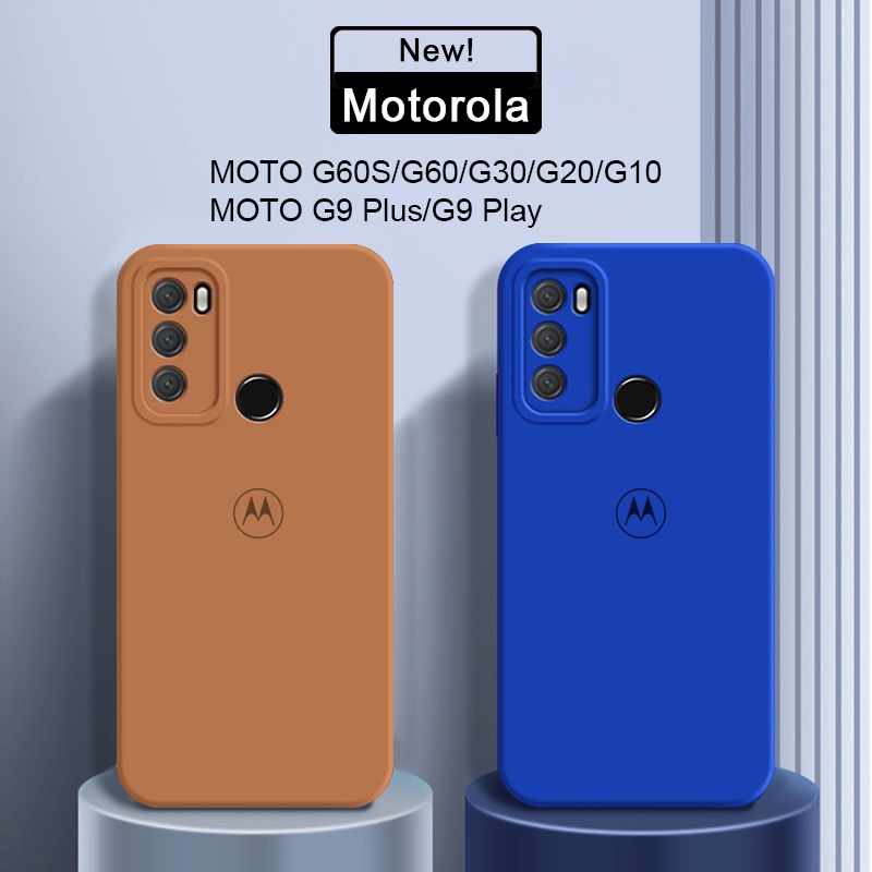 Ốp Điện Thoại Silicone Mềm Chống Sốc Cho Motorola MOTO G200 G60S G60 G30 G20 G10 G9 Play Plus