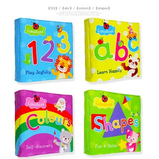Sách Vải Theo Chủ Đề Phát Triển Kỹ Năng Cơ Bản Cho Bé - Laka Rose