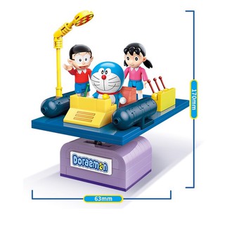 Mô hình lắp ghép Doraemon - Máy thời gian (Time Machine)