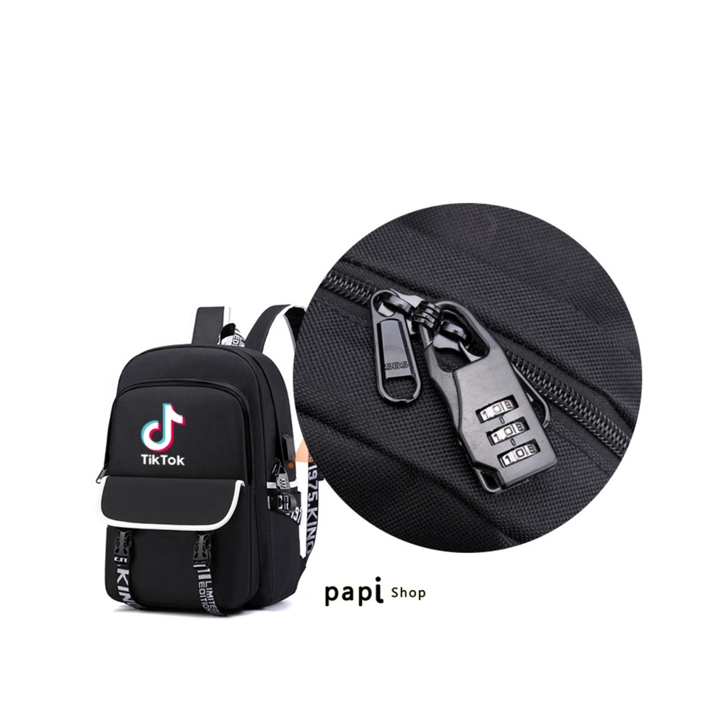 Balo Tiktok - Đen