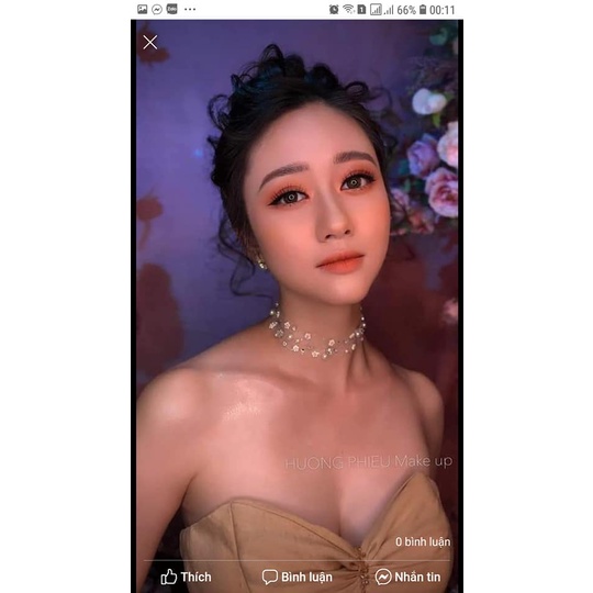 Vòng cổ ren đính đá hoa siêu xinh giá chỉ 65k
