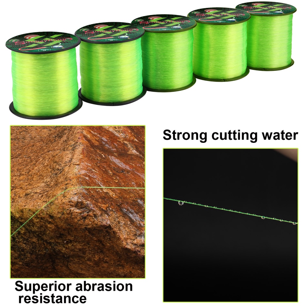 Dây cước câu cá SOUGAYILANG nylon 500M 23LB dạng chìm siêu mạnh mẽ