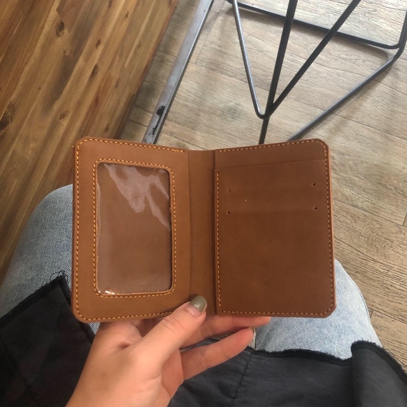 Ví da Handmade Unisex Mini Chin-chin Wallet Onetothree