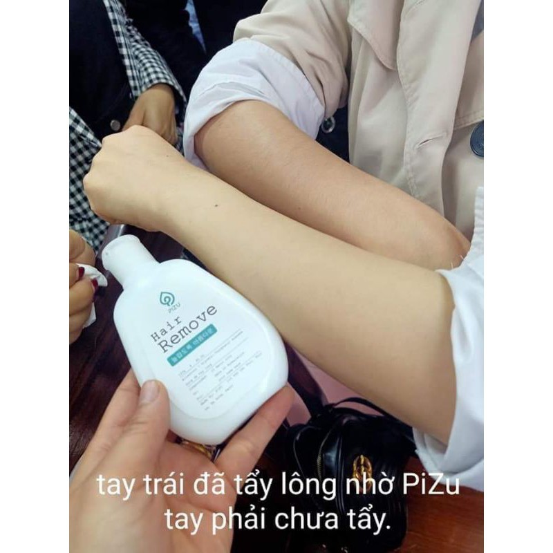 [HÀNG CHÍNH HÃNG] COMBO KEM TẨY LÔNG VÀ SERUM TRIỆT LÔNG PIZU