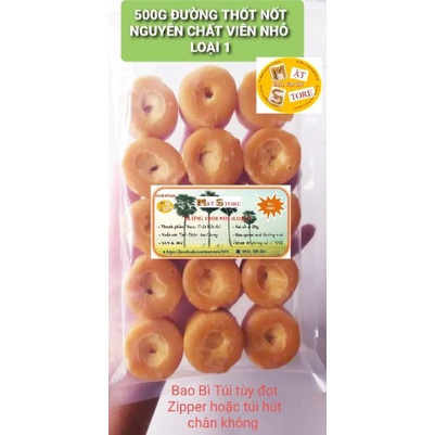 500G Đường Thốt Nốt Viên Nhỏ Mật Store Nguyên Chất Loại 1