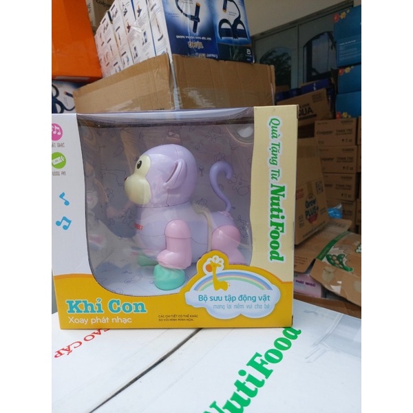 Thú xoay phát nhạt nutifood