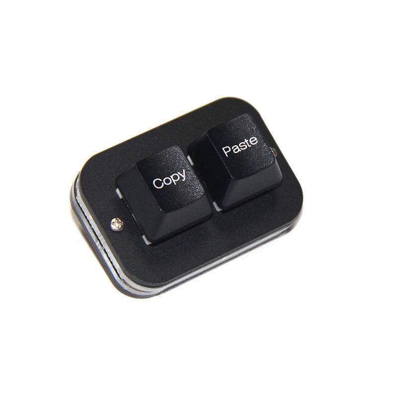 Bàn Phím Cơ Shortcut 2 Nút Có Trục Đỏ Đen Trắng