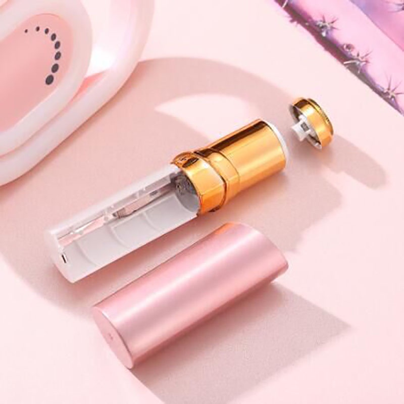 Máy tẩy lông mini hình cây son môi tiện dụng cho nữ