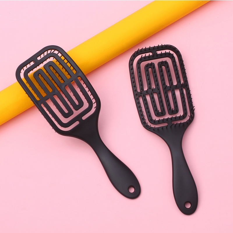 Lược Chải Tóc Mát Xa Da Đầu Chống Tĩnh Điện Thiết Kế Rỗng Tiện Dụng