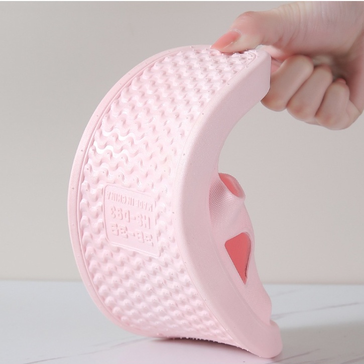 Dép mang trong nhà, văn phòng, dép đi nhà tắm nam nữ, êm nhẹ chống trơn bằng PVC dẻo bền đẹp