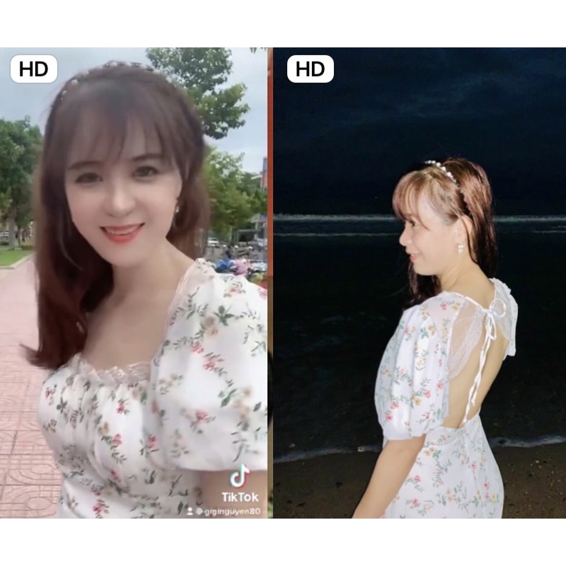 váy hoa nhí