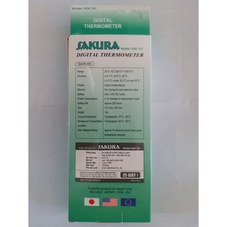 Nhiệt kế điện tử SAKURA