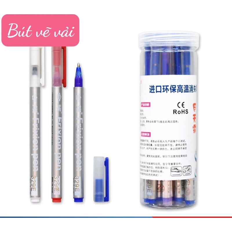 Bút vẽ vải bay màu bằng nhiệt