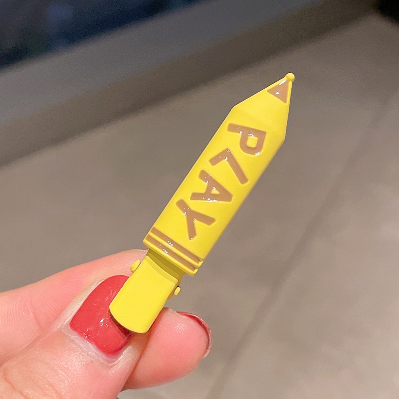 Kẹp tóc thiết kế kiểu dáng bút chì độc đáo cho bé gái