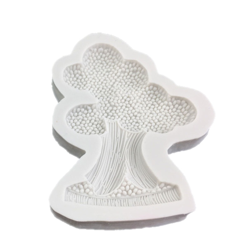 Khuôn Silicone Tạo Hình Cây 3D Làm Bánh Kẹo Diy