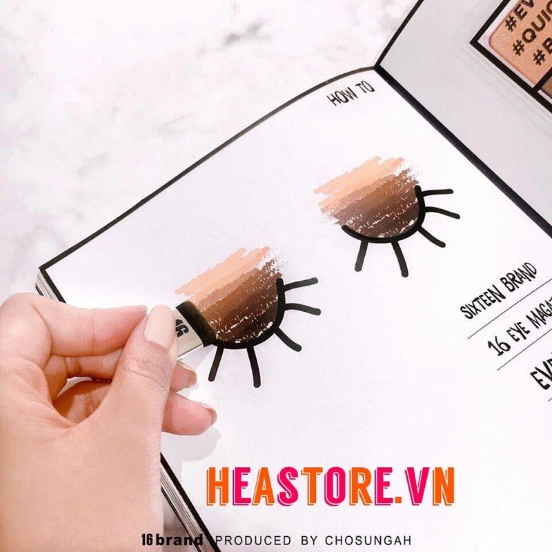 Phấn mắt 16Brand Sixteen Eye Magazine All About Eye | BigBuy360 - bigbuy360.vn