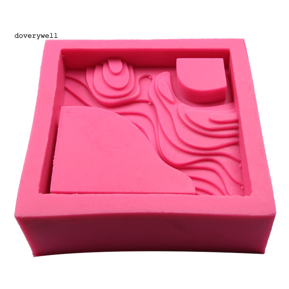 Khuôn Silicone Tạo Hình Làm Chậu Cây Cảnh Hình Quả Táo