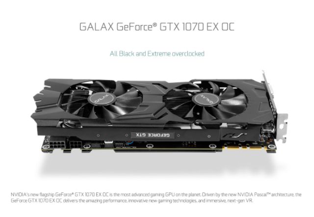Card màn hình / VGA GALAX GeForce GTX 1070Ti 8GB GDDR5 EX | BigBuy360 - bigbuy360.vn