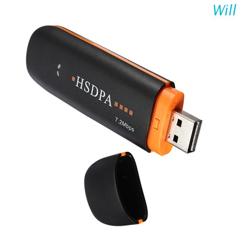 Usb Kết Nối Mạng Không Dây 7.2Mbps 3G Hỗ Trợ Thẻ Nhớ TF