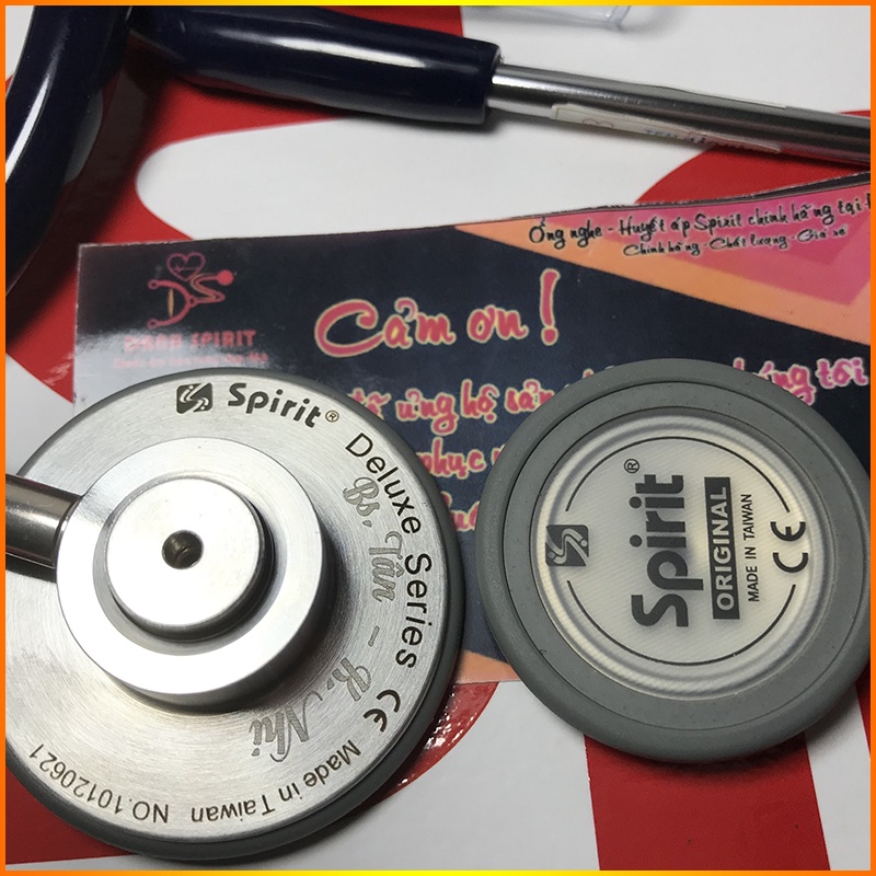 ỐNG NGHE SPIRIT CK-SS601PF | MIỄN PHÍ KHẮC TÊN | ỐNG NGHE 3 MẶT CAO CẤP | CHÍNH HÃNG