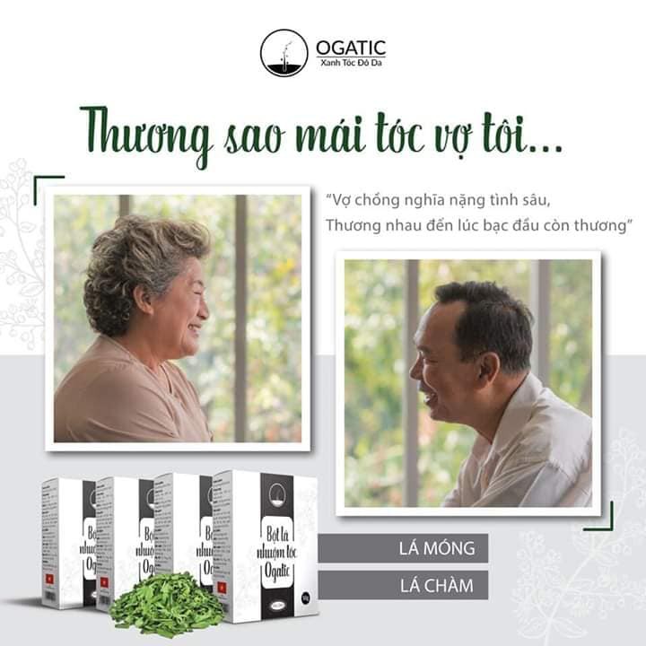 Bột Lá Nhuộm Tóc Ogatic - Chính hãng - Hàng Mới Về - Siêu Giảm Giá